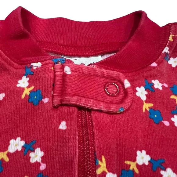 Hanna Andersson & Burt's Bees Baby 3pc Toddler Pajama Set 2T Multicolor - Picture 9 of 16